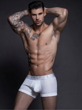 C-In2 Core One Low No Show Army Trunk - White NWT Size Large